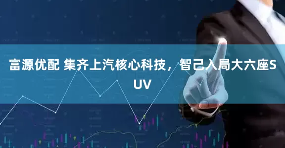 富源优配 集齐上汽核心科技，智己入局大六座SUV